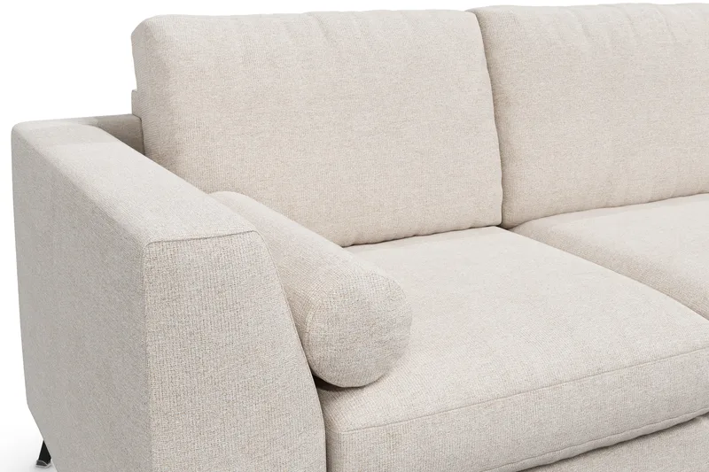 Ocean Lyx 3-sits Tygsoffa - Beige - Möbler - Soffa - 3 sits soffa