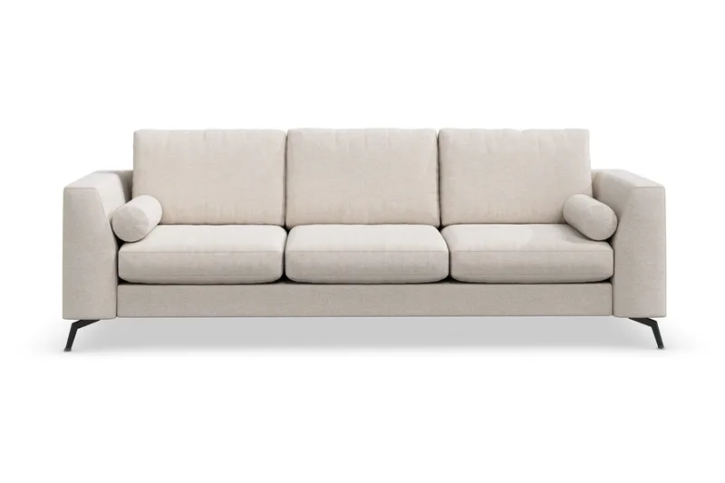 Ocean Lyx 3-sits Tygsoffa - Beige - Möbler - Soffa - 3 sits soffa
