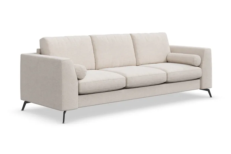 Ocean Lyx 3-sits Tygsoffa - Beige - Möbler - Soffa - 3 sits soffa
