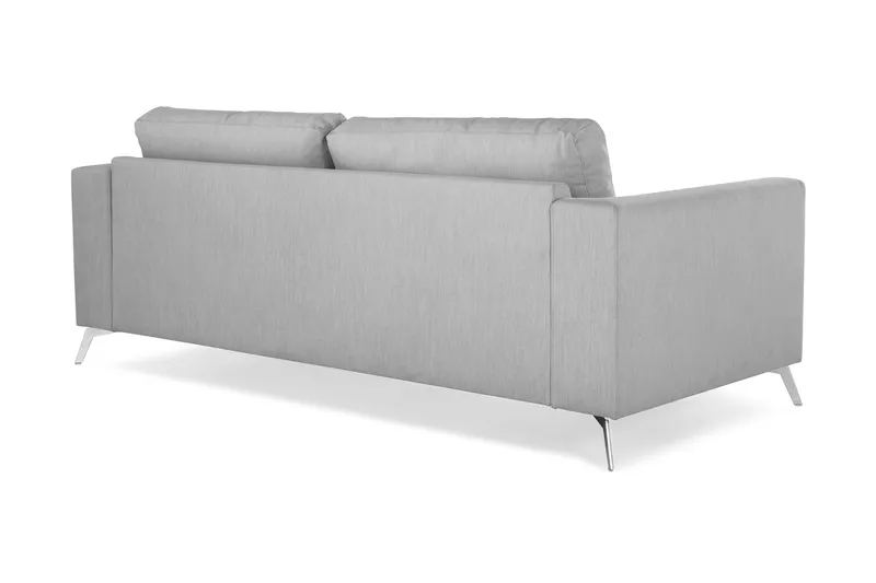 Ocean Lyx 3-sits Tygsoffa - Grå - Möbler - Soffa - 3 sits soffa