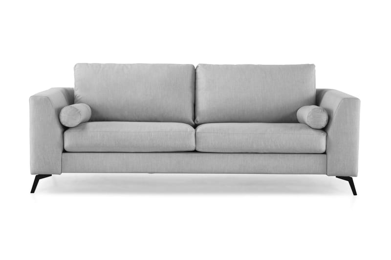 Ocean Lyx 3-sits Tygsoffa - Grå - Möbler - Soffa - 3 sits soffa