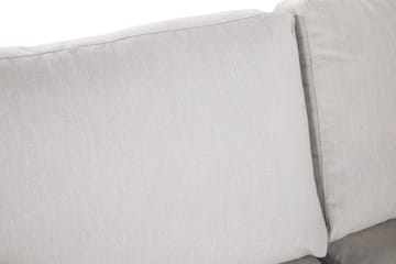 Ocean Lyx 3-sits Tygsoffa - Ljusgrå - Möbler - Soffa - 3 sits soffa