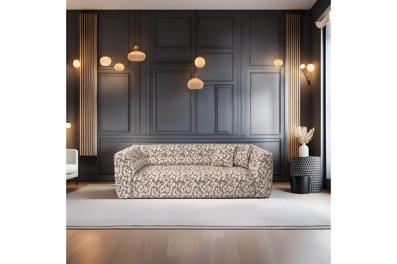 Octavian Soffa 2-sits - Brun - Möbler - Soffa - 3 sits soffa