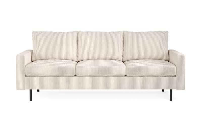 Peppe 3-sits Manchestersoffa - Beige - Möbler - Soffa - 3 sits soffa
