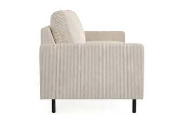 Peppe 3-sits Manchestersoffa - Beige - Möbler - Soffa - 3 sits soffa