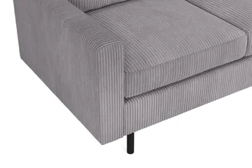 Peppe 3-sits Manchestersoffa - Mörkgrå - Möbler - Soffa - 3 sits soffa