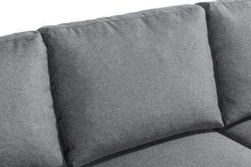 Peppe 3-sits Tygsoffa - Ljusgrå - Möbler - Soffa - 3 sits soffa