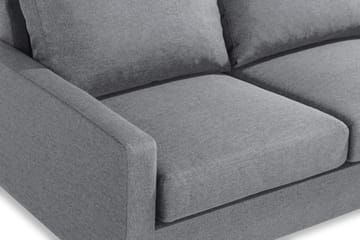 Peppe 3-sits Tygsoffa - Ljusgrå - Möbler - Soffa - 3 sits soffa