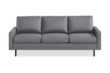 Peppe 3-sits Tygsoffa - Ljusgrå - Möbler - Soffa - 3 sits soffa