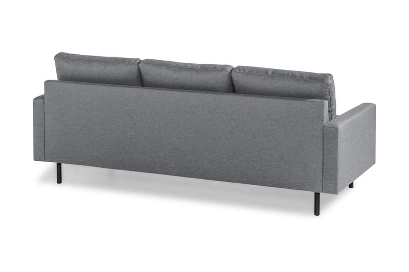 Peppe 3-sits Tygsoffa - Ljusgrå - Möbler - Soffa - 3 sits soffa
