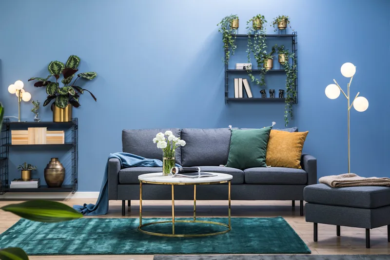 Peppe 3-sits Tygsoffa - Mörkgrå - Möbler - Soffa - 3 sits soffa