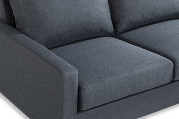 Peppe 3-sits Tygsoffa - Mörkgrå - Möbler - Soffa - 3 sits soffa