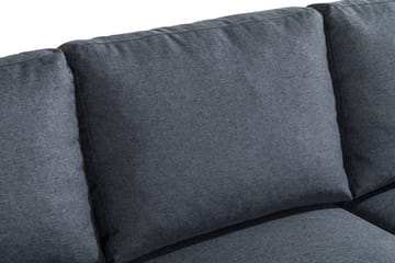 Peppe 3-sits Tygsoffa - Mörkgrå - Möbler - Soffa - 3 sits soffa