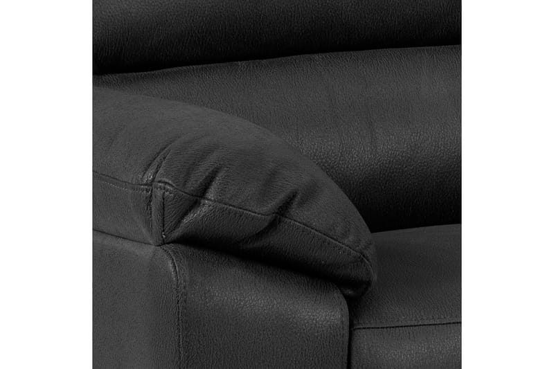 Ranas 3-sits Soffa Elektrisk - Grå/Svart - Möbler - Soffa - 3 sits soffa