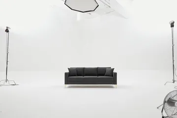 Retzow Soffa 3-sits - Antracit - Möbler - Soffa - 3 sits soffa