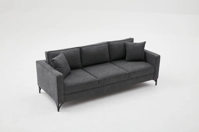 Retzow Soffa 3-sits - Antracit - Möbler - Soffa - 3 sits soffa