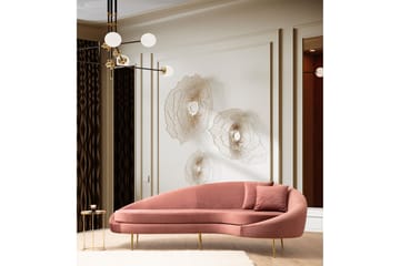 Revelstoke Soffa 3-sits - Rosa - Möbler - Soffa - 3 sits soffa