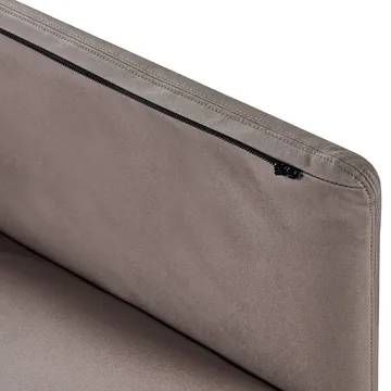 3-sits soffa Revsnes - Brun, Svart - Möbler - Soffa - Skinnsoffa