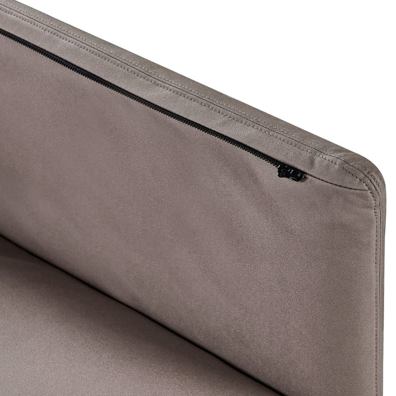 3-sits soffa Revsnes - Brun, Svart - Möbler - Soffa - Skinnsoffa