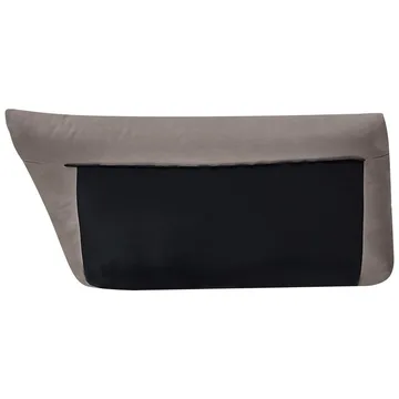 3-sits soffa Revsnes - Brun, Svart - Möbler - Soffa - Skinnsoffa