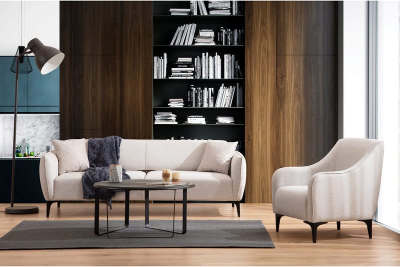 Rossland Soffa 3-sits - Vit - Möbler - Soffa - 3 sits soffa