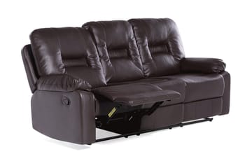 Rovik Soffa 3 Sits - Brun - Möbler - Soffa - Biosoffa & reclinersoffa - 3 sits biosoffa & reclinersoffa