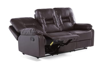 Rovik Soffa 3 Sits - Brun - Möbler - Soffa - Biosoffa & reclinersoffa - 3 sits biosoffa & reclinersoffa
