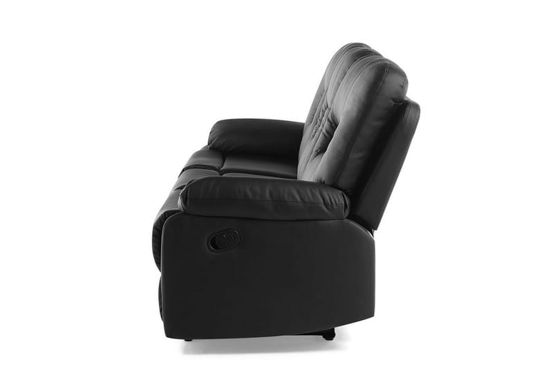 Rovik Soffa 3 Sits - Svart - Möbler - Soffa - Biosoffa & reclinersoffa - 3 sits biosoffa & reclinersoffa