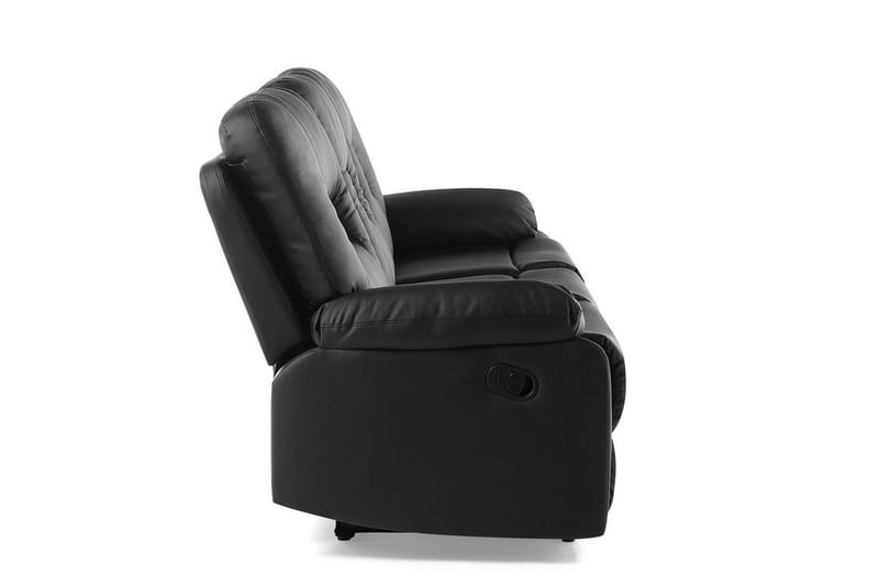 Rovik Soffa 3 Sits - Svart - Möbler - Soffa - Biosoffa & reclinersoffa - 3 sits biosoffa & reclinersoffa