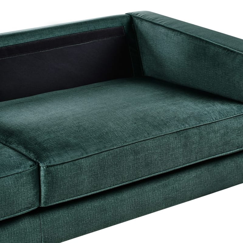 3-sits soffa Savalen - Grön, Svart - Möbler - Soffa - Sammetssoffa