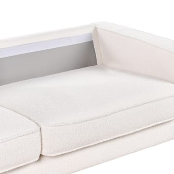 3-sits soffa Savalen - Vit, Svart - Möbler - Soffa - 3 sits soffa