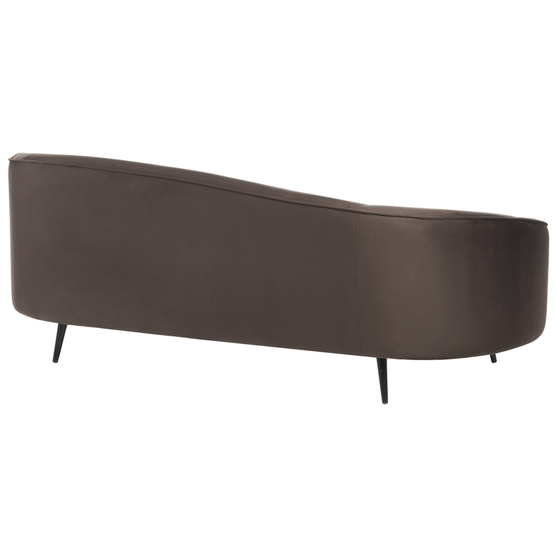 3-sits soffa Savar - Mörkbrun - Möbler - Soffa - Sammetssoffa