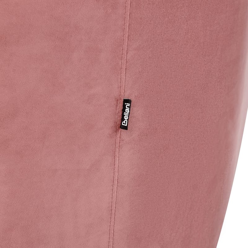 3-sits soffa Savar - Rosa, guld - Möbler - Soffa - Sammetssoffa