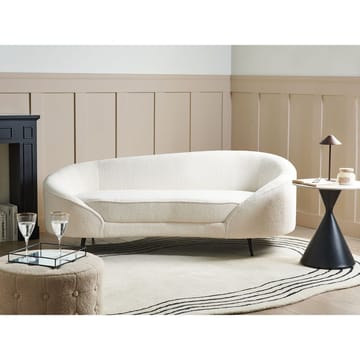 3-sits soffa Savar - Vit, Svart - Möbler - Soffa - 3 sits soffa