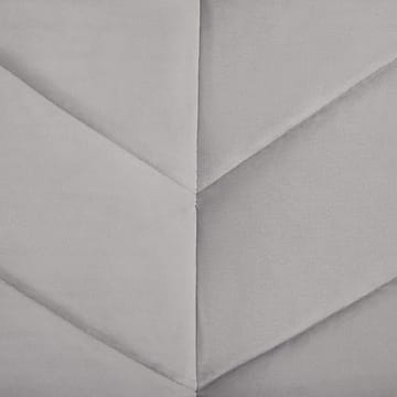 3-sits soffa Senja - Grå, mörkt trä - Möbler - Soffa - Sammetssoffa