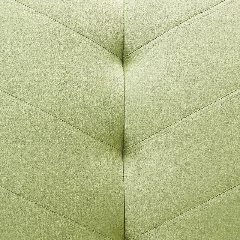 3-sits soffa Senja - Grönt, mörkt trä - Möbler - Soffa - Sammetssoffa