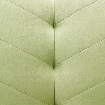 3-sits soffa Senja - Grönt, mörkt trä - Möbler - Soffa - Sammetssoffa