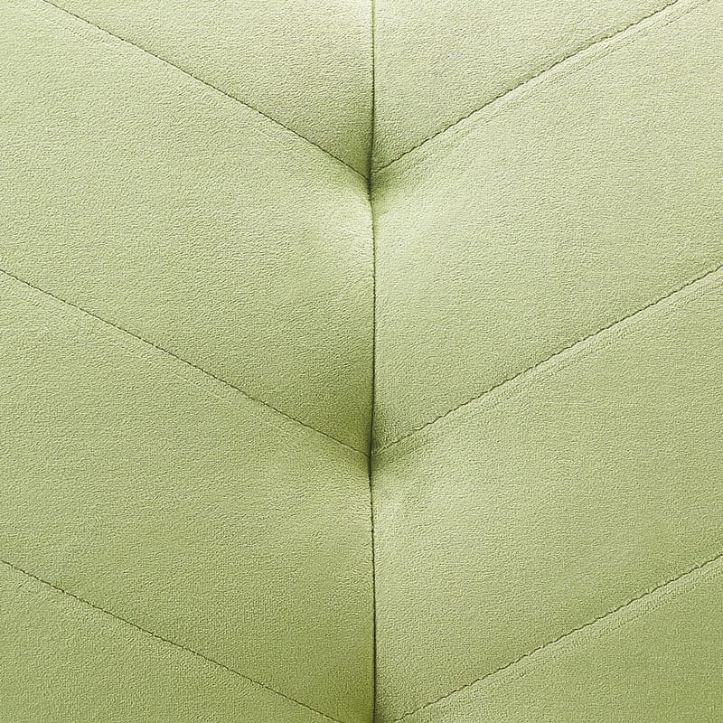 3-sits soffa Senja - Grönt, mörkt trä - Möbler - Soffa - Sammetssoffa