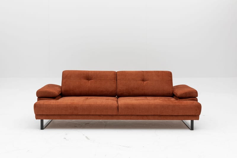 Soffa 3-sits Caboolture - Orange - 3 sits soffa