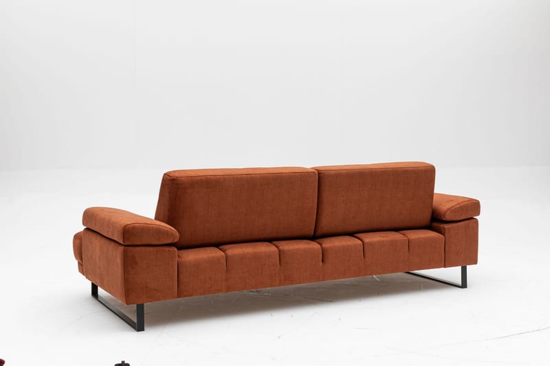 Soffa 3-sits Caboolture - Orange - 3 sits soffa