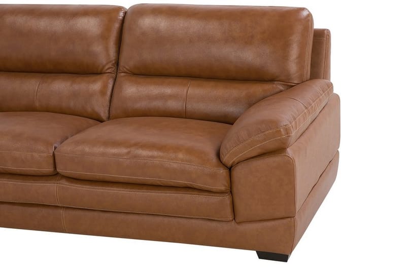 Soffa 3 Sits Horten - Brun - Möbler - Soffa - 3 sits soffa