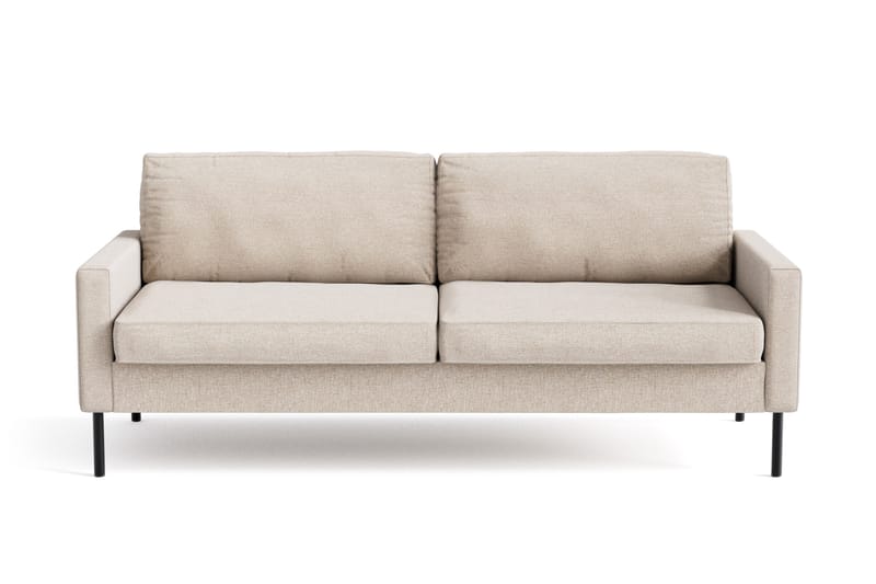 Soffa 3-sits Nevada - Beige - 3 sits soffa