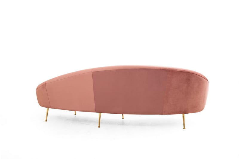 Soffa 3-sits Redcliffe - Rosa - Möbler - Soffa - 3 sits soffa