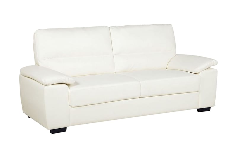 Soffa 3 Sits Vogar - Beige|Vit - 3 sits soffa