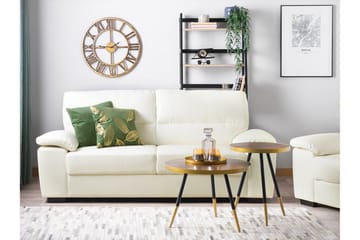 Soffa 3 Sits Vogar - Beige|Vit - Möbler - Soffa - 3 sits soffa