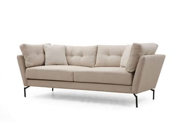 Soffa 3-sits Yass - Beige - Möbler - Soffa - 3 sits soffa