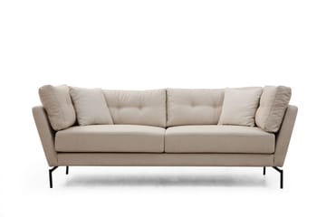Soffa 3-sits Yass - Beige - Möbler - Soffa - 3 sits soffa