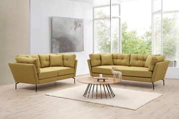 Soffa 3-sits Yass - Grön - Möbler - Soffa - 3 sits soffa