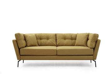 Soffa 3-sits Yass - Grön - Möbler - Soffa - 3 sits soffa
