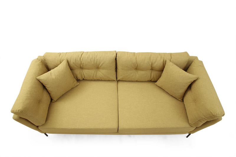 Soffa 3-sits Yass - Grön - Möbler - Soffa - 3 sits soffa
